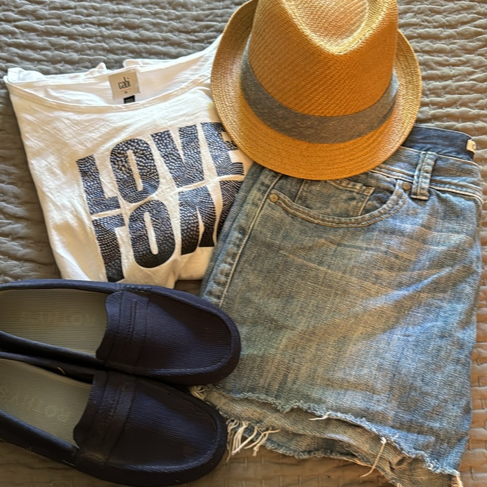 Vintage cabi Jean shorts